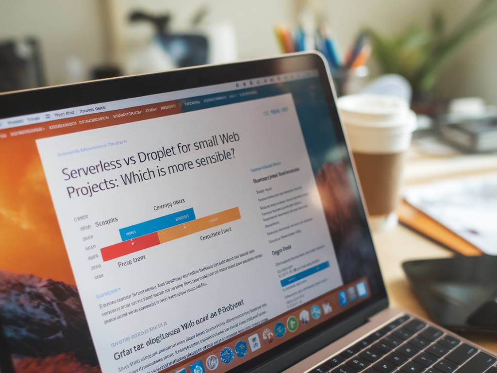 Serverless vs. droplet: wann digitalocean oder aws für kleine webprojekte sinnvoll ist