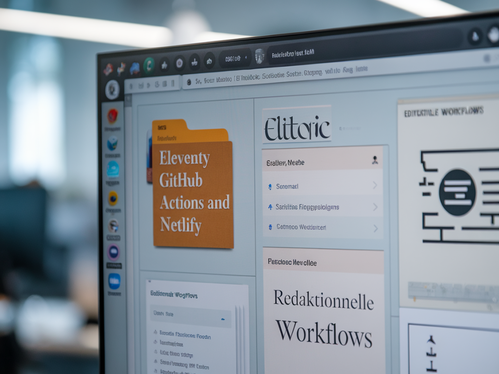 Notion zu static: wie du redaktionelle workflows mit eleventy, github actions und netlify vollautomatisch deployst