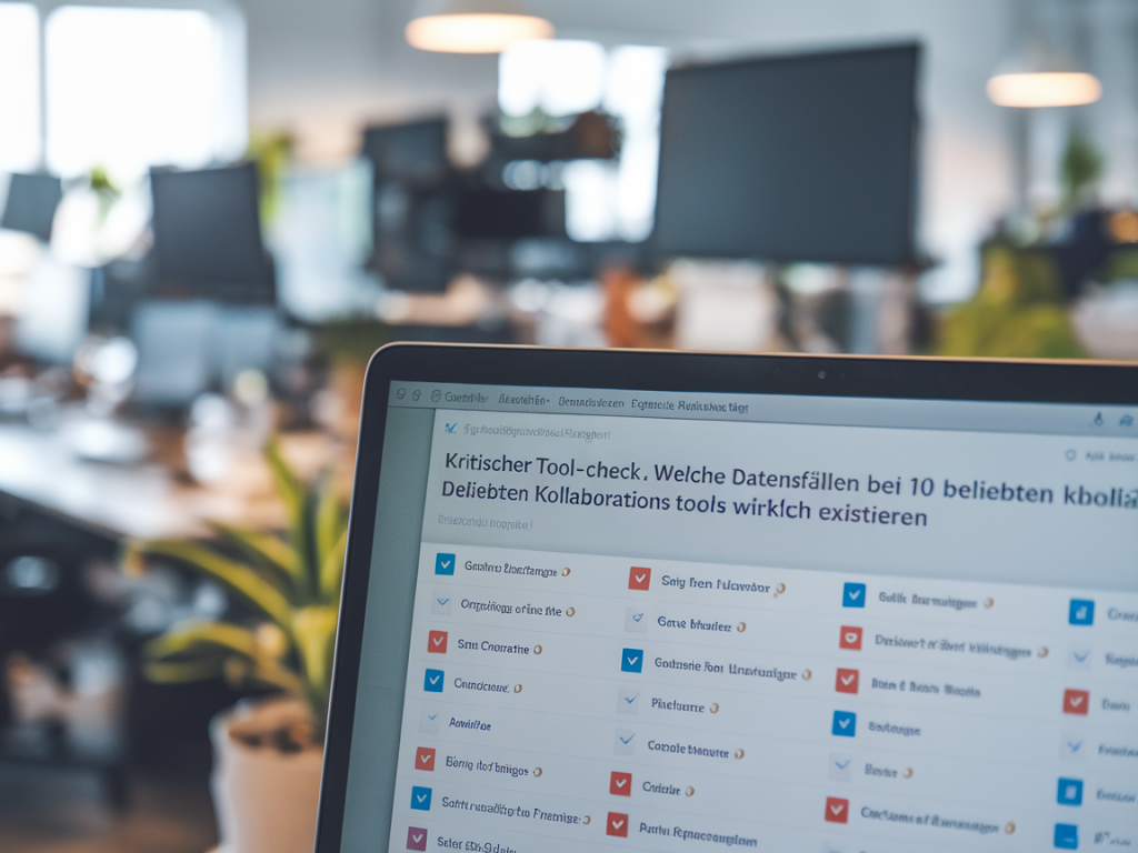 Kritischer tool‑check: welche datenschutzfallen bei 10 beliebten kollaborationstools wirklich existieren